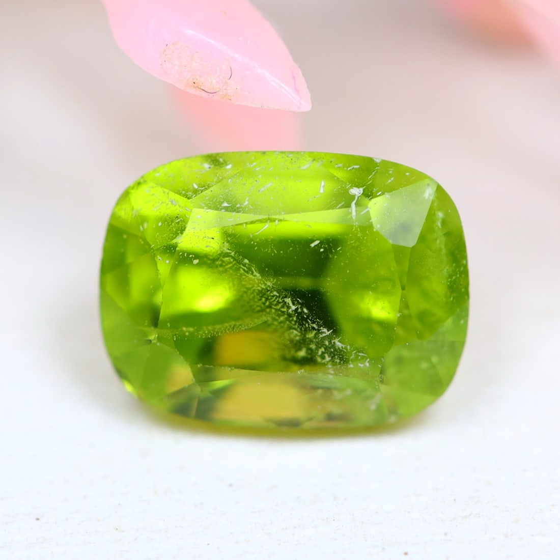 1.35Ct Natural Pakistan Clean Green Peridot Gemstone For Jewelry Making, 209B: Ksmith Jewels Global Welcome to our auction house, today auction brought to you by Ksmith Jewels Global based in Penang, Malaysia specialize in all kinds of opal and color gemstone both in manufacturi