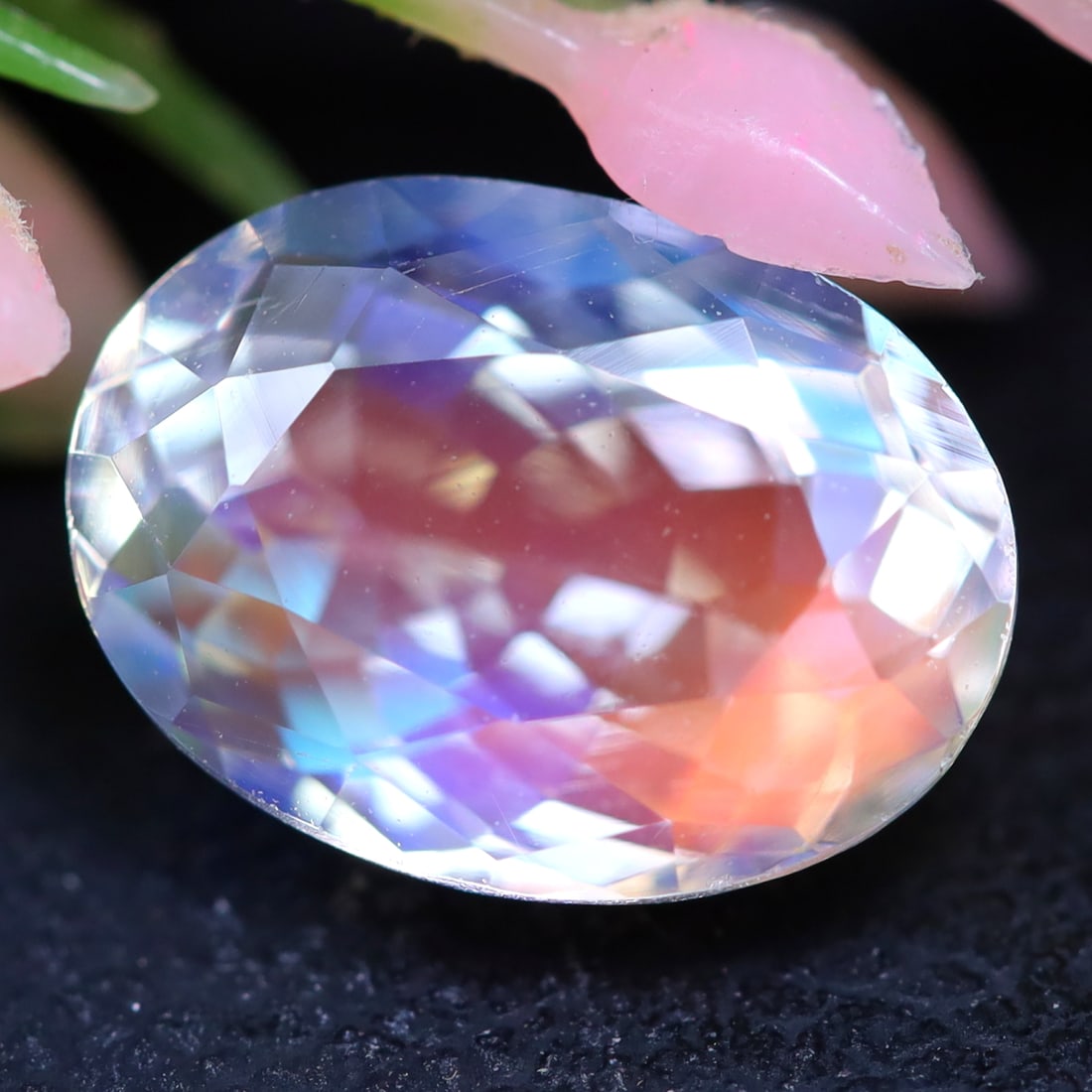 Madagascar Moonstone 2.25Ct Natural Flashy Ranbow Madagascar Moonstone for Jewelry, 998MZ: Ksmith Jewels Global Welcome to our auction house, today auction brought to you by Ksmith Jewels Global based in Penang, Malaysia specialize in all kinds of opal and color gemstone both in manufacturi