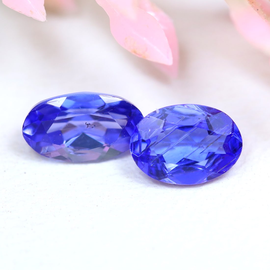 Tanzanite 1.21Ct Natural Oval Cut Purplish Blue Tanzanite Pair for Jewelry Making, 1027MZ: Ksmith Jewels Global Welcome to our auction house, today auction brought to you by Ksmith Jewels Global based in Penang, Malaysia specialize in all kinds of opal and color gemstone both in manufacturi
