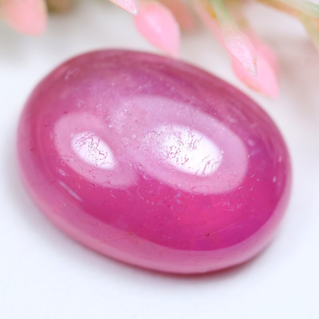 30.58Ct Natural Madagascar Heated Ruby Top Red Oval Cut Cabochon, 1199MZ: Ksmith Jewels Global Welcome to our auction house, today auction brought to you by Ksmith Jewels Global based in Penang, Malaysia specialize in all kinds of opal and color gemstone both in manufacturi