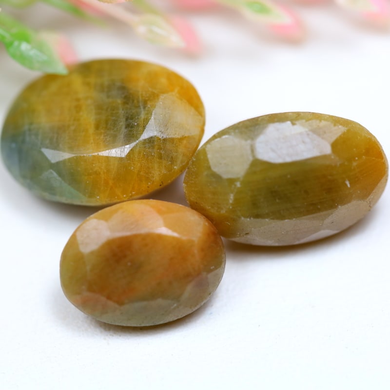 Unheated Sapphire 36.76Ct Natural 3 PCS Unheated Sapphire, 1146B: Ksmith Jewels Global Welcome to our auction house, today auction brought to you by Ksmith Jewels Global based in Penang, Malaysia specialize in all kinds of opal and color gemstone both in manufacturi