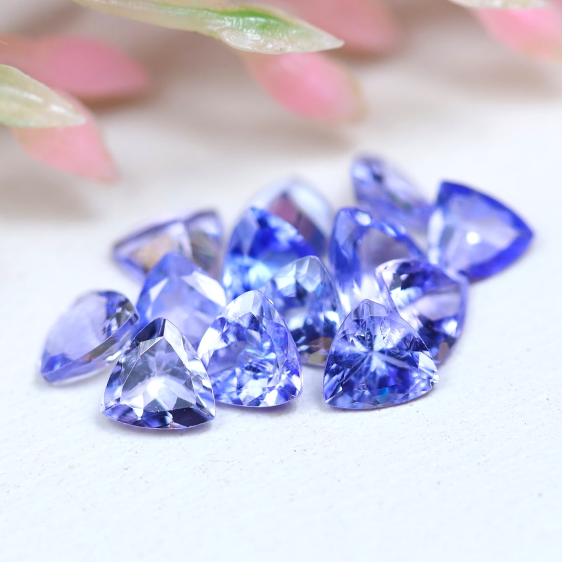 1.83Cts Natural Tanzanite Trilliant Cut for Jewelry Making in Lot, 857A: Ksmith Jewels Global Welcome to our auction house, today auction brought to you by Ksmith Jewels Global based in Penang, Malaysia specialize in all kinds of opal and color gemstone both in manufacturi