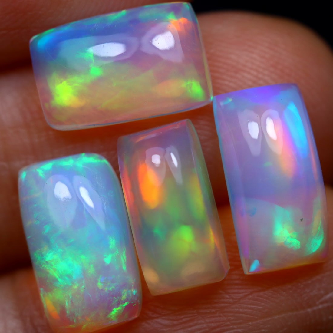 5.37Ct Natural Flashy Rainbow Ethiopian Welo Opal Lots, 1108MZ: Ksmith Jewels Global Welcome to our auction house, today auction brought to you by Ksmith Jewels Global based in Penang, Malaysia specialize in all kinds of opal and color gemstone both in manufacturi