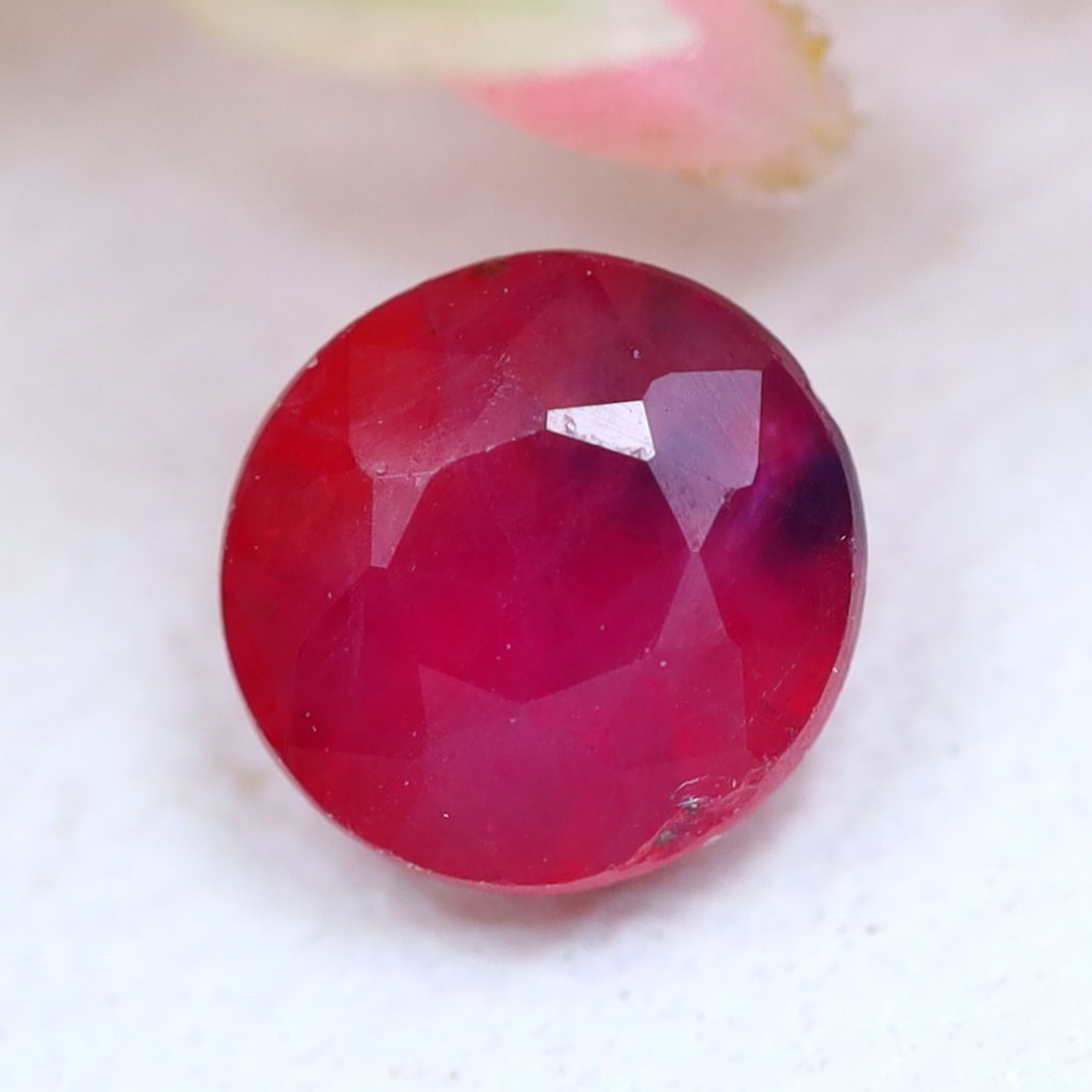 0.60Ct Natural Winza Heated Ruby Reddish Pink Round Cut for Jewelry Making, 1195A: Ksmith Jewels Global Welcome to our auction house, today auction brought to you by Ksmith Jewels Global based in Penang, Malaysia specialize in all kinds of opal and color gemstone both in manufacturi