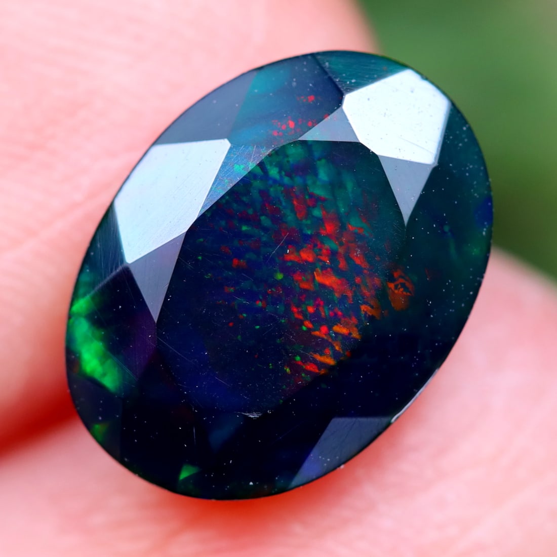 1.66Ct Natural Ethiopian Smoked Faceted Welo Opal, 589MZ: Ksmith Jewels Global Welcome to our auction house, today auction brought to you by Ksmith Jewels Global based in Penang, Malaysia specialize in all kinds of opal and color gemstone both in manufacturi