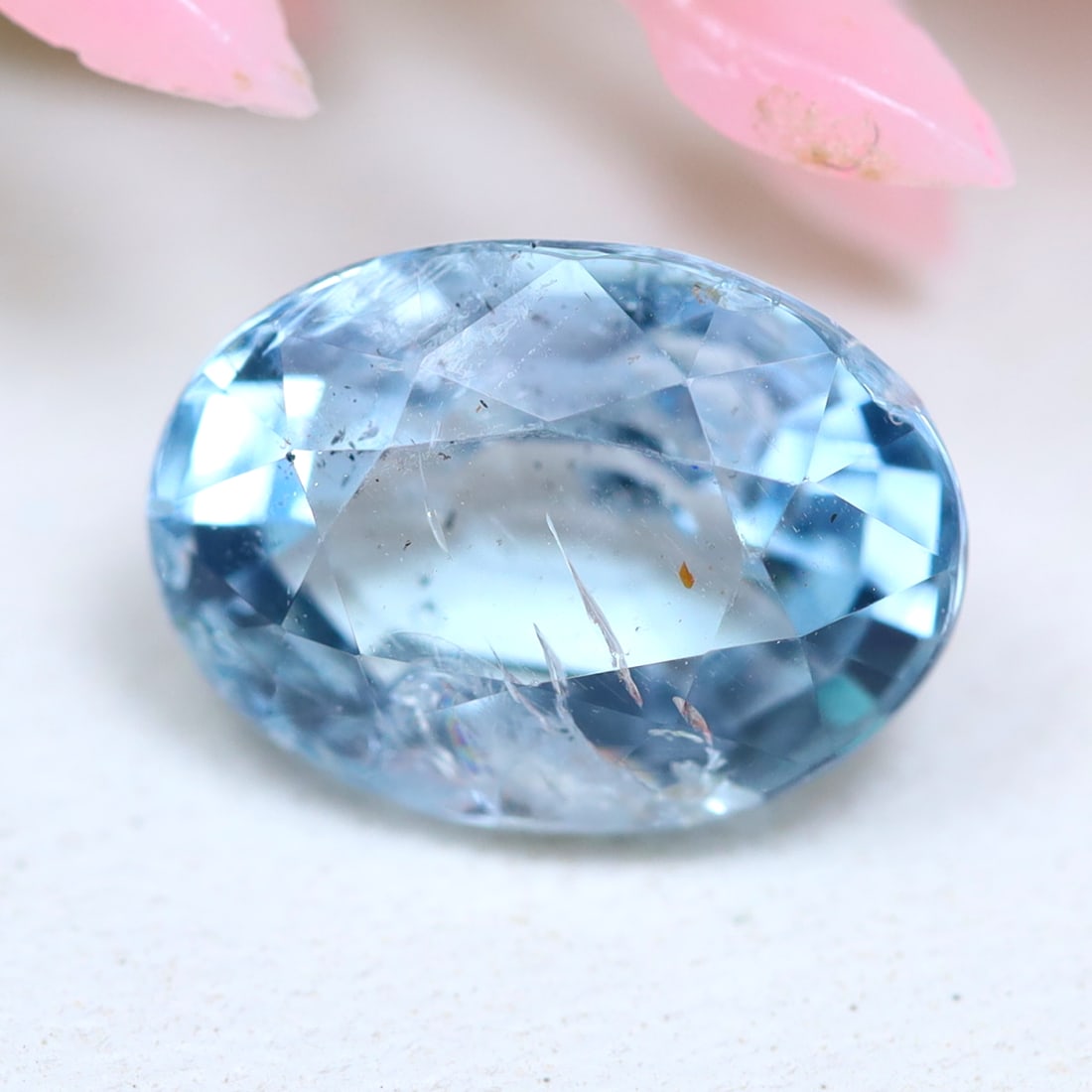 Aquamarine 1.80Ct Natural Brazil Untreated Aquamarine Oval Cut, 125MZ: Ksmith Jewels Global Welcome to our auction house, today auction brought to you by Ksmith Jewels Global based in Penang, Malaysia specialize in all kinds of opal and color gemstone both in manufacturi