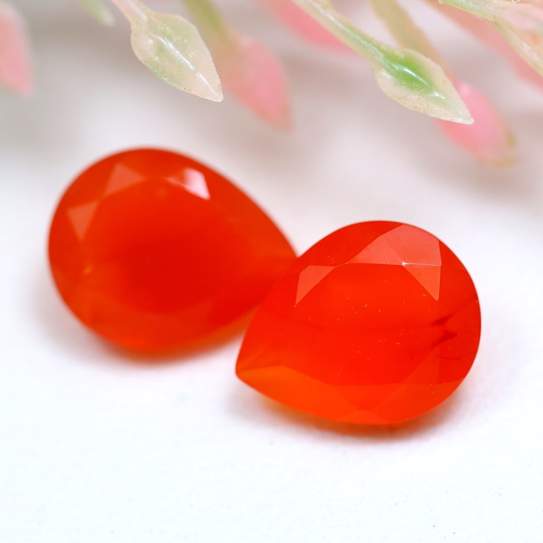 1.60Ct Natural Orange Carnelian Faceted Cut for Jewelry Making, 237B: Ksmith Jewels Global Welcome to our auction house, today auction brought to you by Ksmith Jewels Global based in Penang, Malaysia specialize in all kinds of opal and color gemstone both in manufacturi