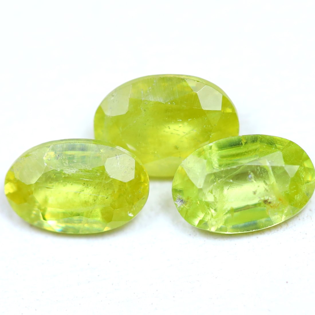 Sphene 1.18Ct Natural Oval Cut Unheated Yellowish Green Sphene Lot, 589B: Ksmith Jewels Global Welcome to our auction house, today auction brought to you by Ksmith Jewels Global based in Penang, Malaysia specialize in all kinds of opal and color gemstone both in manufacturi