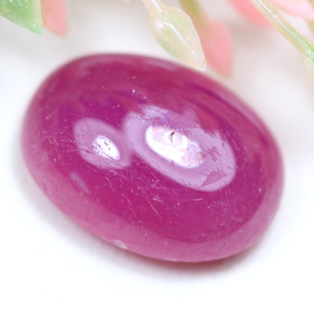 11.35Ct Natural Madagascar Heated Ruby Top Red Oval Cut Cabochon, 737MZ: Ksmith Jewels Global Welcome to our auction house, today auction brought to you by Ksmith Jewels Global based in Penang, Malaysia specialize in all kinds of opal and color gemstone both in manufacturi