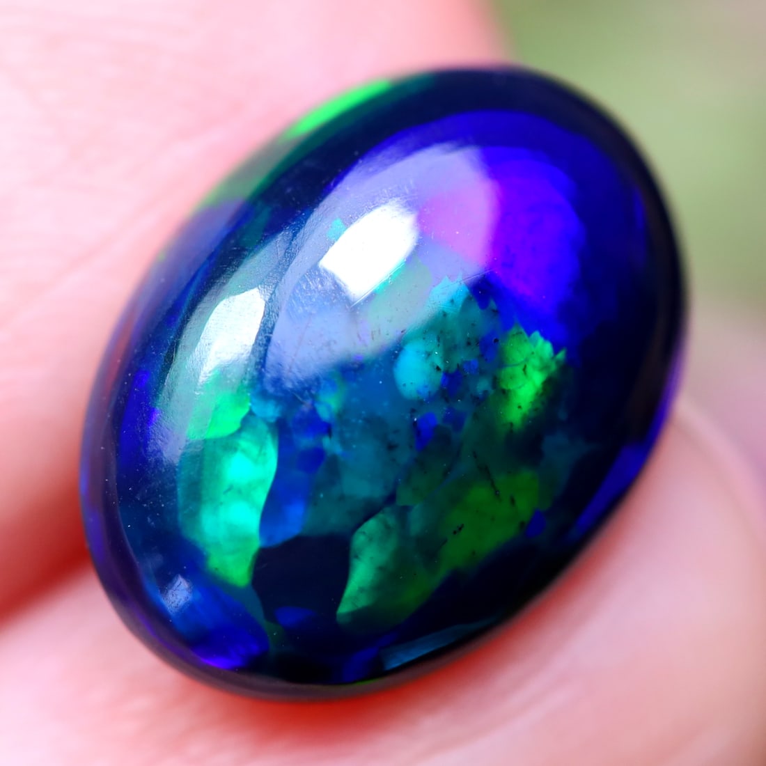 2.41Ct Natural Ethiopian Welo Smoked Opal - Ethiopian Opal - Oval Cabochon, 1143MZ: Ksmith Jewels Global Welcome to our auction house, today auction brought to you by Ksmith Jewels Global based in Penang, Malaysia specialize in all kinds of opal and color gemstone both in manufacturi