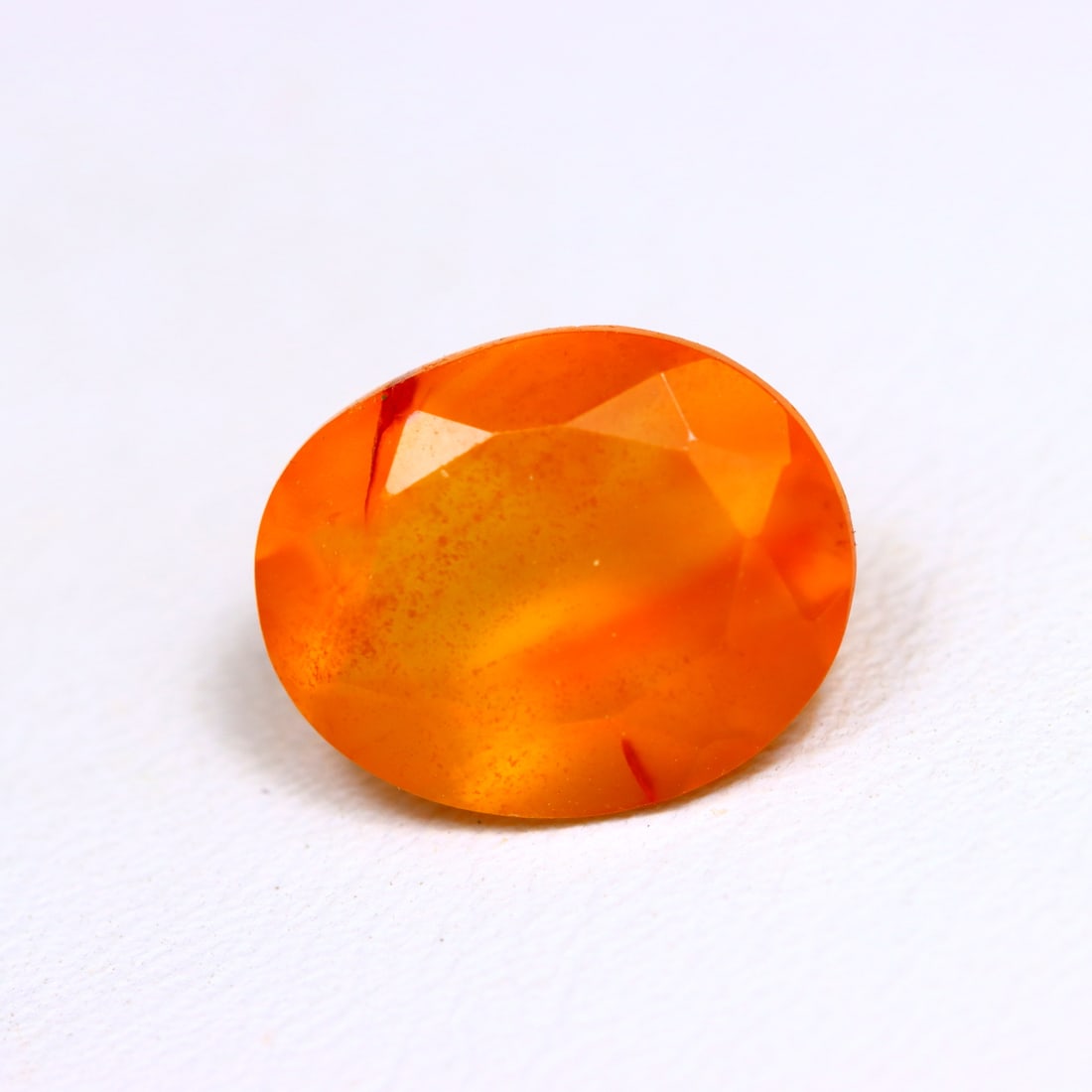 3.79Ct Natural Orange Carnelian Faceted Cut for Jewelry Making, 529B: Ksmith Jewels Global Welcome to our auction house, today auction brought to you by Ksmith Jewels Global based in Penang, Malaysia specialize in all kinds of opal and color gemstone both in manufacturi