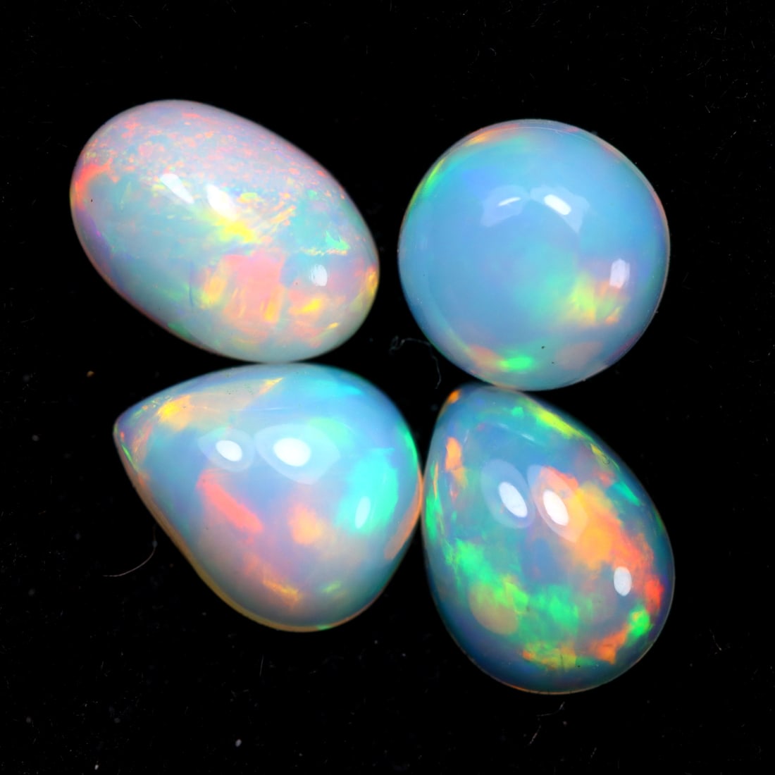 3.79Ct Natural Flashy Rainbow Ethiopian Welo Opal, 518B: Ksmith Jewels Global Welcome to our auction house, today auction brought to you by Ksmith Jewels Global based in Penang, Malaysia specialize in all kinds of opal and color gemstone both in manufacturi