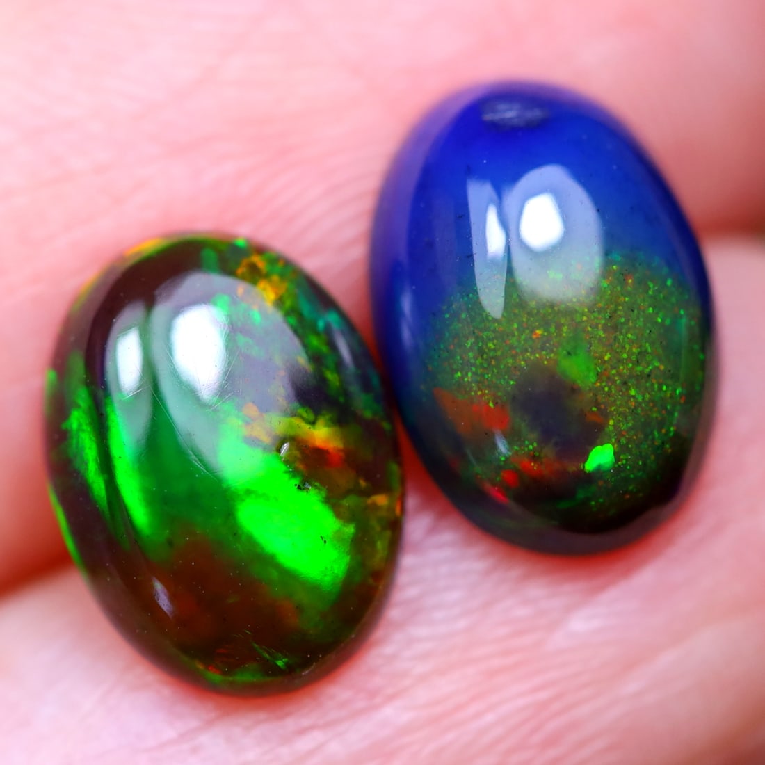 2.54Ct Natural Ethiopian Welo Smoked Opal - Ethiopian Opal - Oval Cabochon, 521MZ: Ksmith Jewels Global Welcome to our auction house, today auction brought to you by Ksmith Jewels Global based in Penang, Malaysia specialize in all kinds of opal and color gemstone both in manufacturi