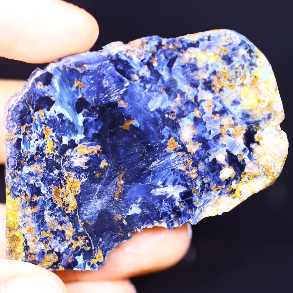 95Ct Pietersite Slab - Gemstone Crystal - Freeform Slice, 959B: Ksmith Heritage Auctioneers Subject: Natural Pietersite Origin: Namibia, South Africa Carat Weight: 95Ct Dimension: 53.3 x 41.4 x 4.9 mm Treatment: Natural Untreated Shape: Fre