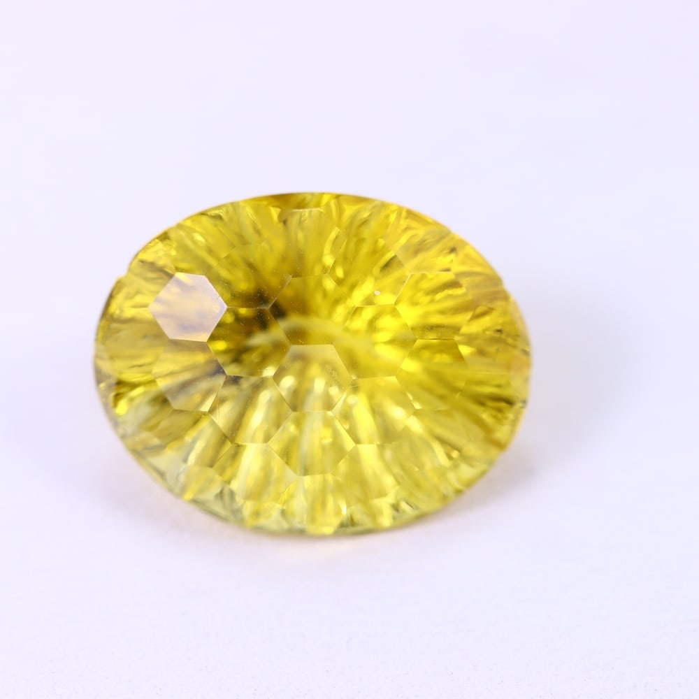 12.11Ct Citrine - Special Cut - Faceted Polished, 144B: Ksmith Heritage Auctioneers Subject: Natural Citrine Origin: Brazil Carat Weight: 12.11Ct Dimension: 17.6 x 13.8 x 10.5 mm Treatment: Untreated Type: Faceted, Polished