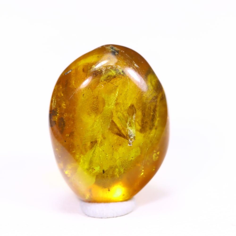 *4.76cts Natural Million Year Old Baltic Insect Amber, 16x12mm , 10C: Ksmith Heritage AuctioneersSubject: Natural Amber Origin: Lithuania Treatment: None