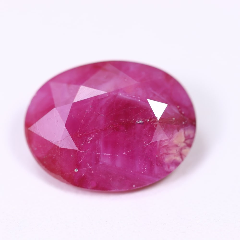 6.63Ct Red Ruby - Polished Faceted , 602E (1 of 2)