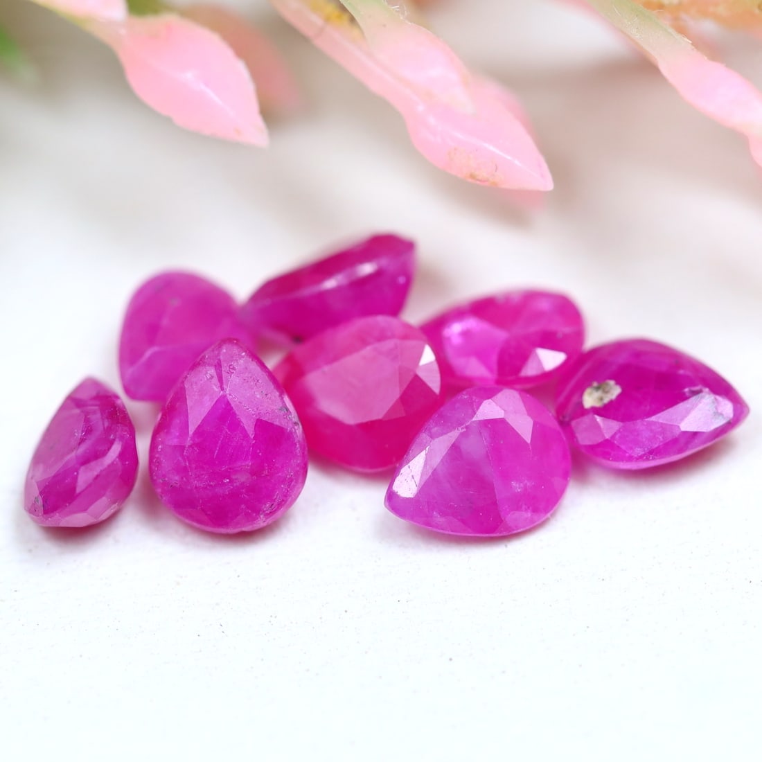 3.28Ct Natural Heated Mozambique Pinkish Ruby in Lot, 1199A (1 of 2)