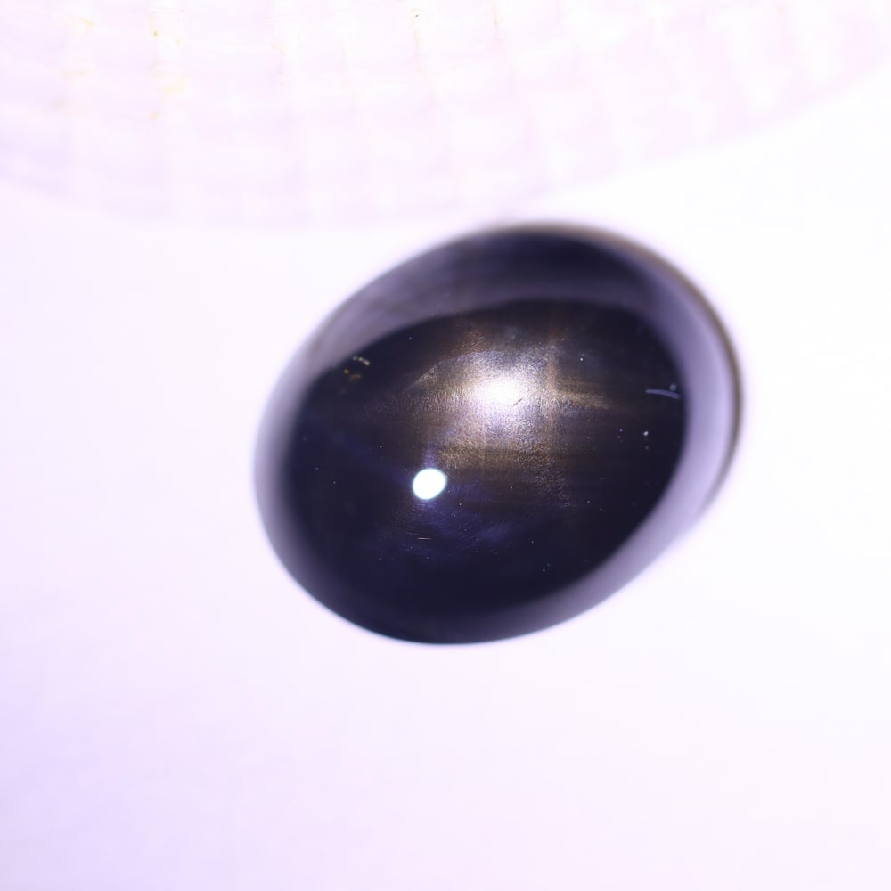 4.81cts 6 Rays Black Star Sapphire , 545E (1 of 2)