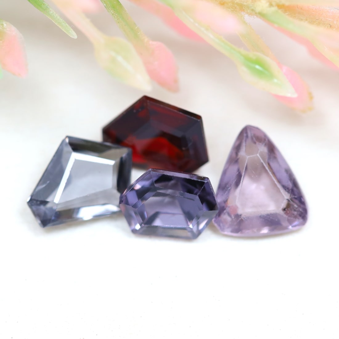 3.05Ct Natural 4PCS AAA++ Color Spinel Mogok Natural Gemstones Fancy Cut, 286MZ: Ksmith Jewels Global Welcome to our auction house, today auction brought to you by Ksmith Jewels Global based in Penang, Malaysia specialize in all kinds of opal and color gemstone both in manufacturi