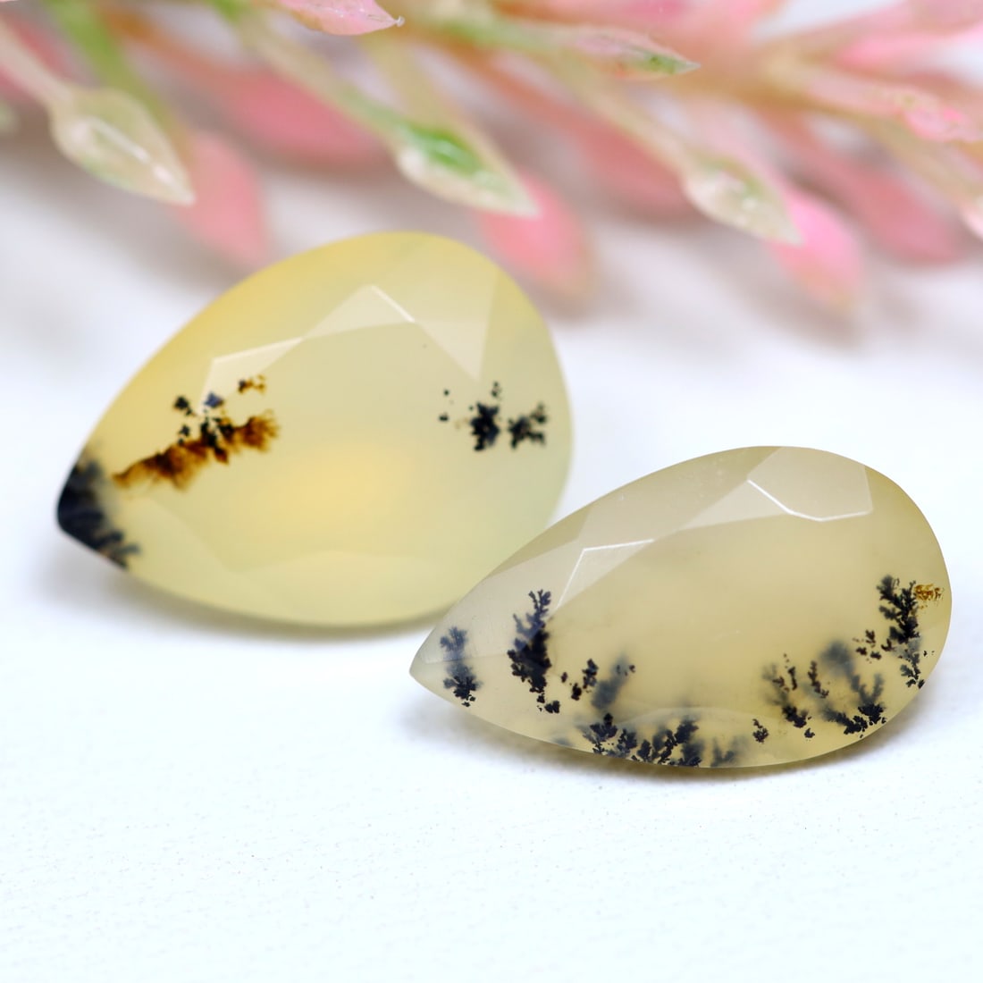 Dendrite Opal 5.77Ct Pear Cut Natural Faceted Dendrite Opal 13.2x7.6x5.2MM, 875B: Ksmith Jewels Global Welcome to our auction house, today auction brought to you by Ksmith Jewels Global based in Penang, Malaysia specialize in all kinds of opal and color gemstone both in manufacturi