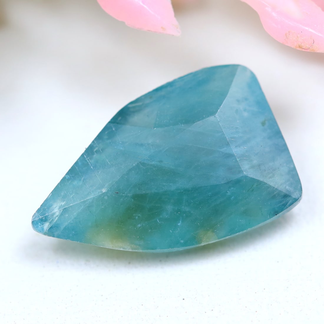 2.12Cts Natural Unheated Bluish Green Grandidierite Africa Fancy Cut Gemstone, 1146A: Ksmith Jewels Global Welcome to our auction house, today auction brought to you by Ksmith Jewels Global based in Penang, Malaysia specialize in all kinds of opal and color gemstone both in manufacturi