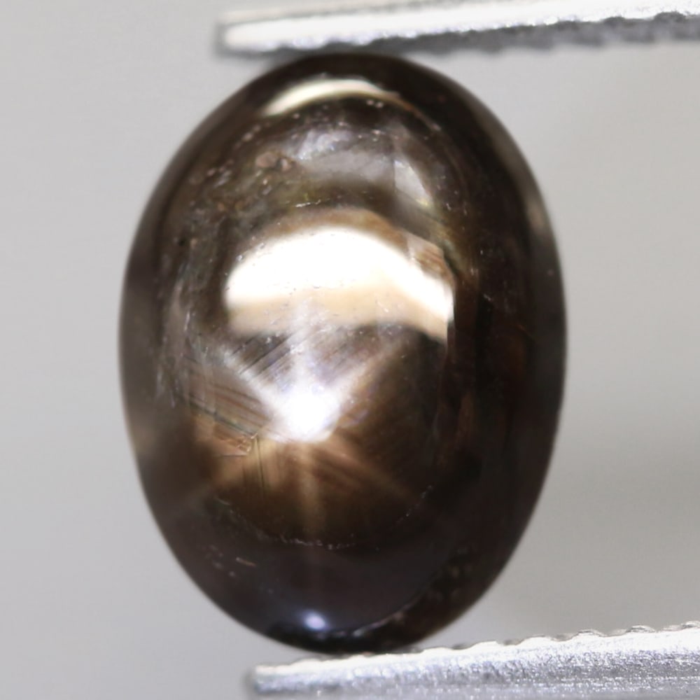 Star Sapphire 2.90Ct Natural Greenish 6 Rays Gold Star Sapphire (OT7064), 811A: Ksmith Jewels Global Welcome to our auction house, today auction brought to you by Ksmith Jewels Global based in Penang, Malaysia specialize in all kinds of opal and color gemstone both in manufacturi