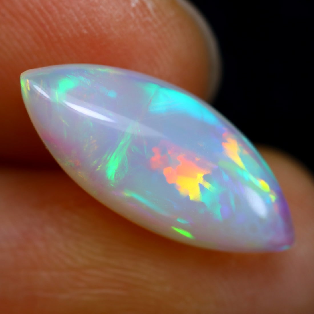 2.30Ct Natural Flashy Rainbow Ethiopian Welo Opal, 1158B: Ksmith Jewels Global Welcome to our auction house, today auction brought to you by Ksmith Jewels Global based in Penang, Malaysia specialize in all kinds of opal and color gemstone both in manufacturi