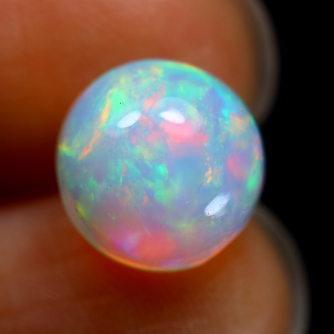2.41Ct Natural Flashy Rainbow Ethiopian Welo Opal - Ethiopian Opal, 213A: Ksmith Jewels Global Welcome to our auction house, today auction brought to you by Ksmith Jewels Global based in Penang, Malaysia specialize in all kinds of opal and color gemstone both in manufacturi