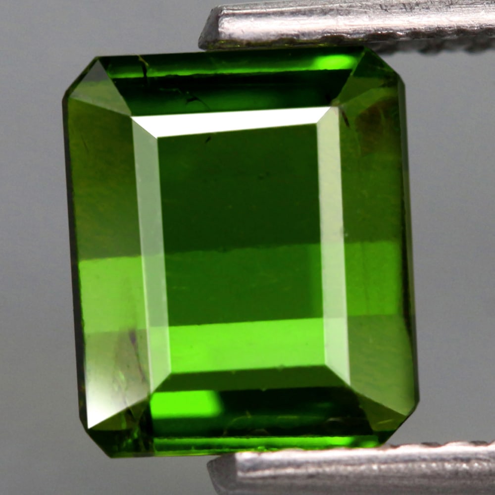 Tourmaline 1.27Ct Emerald Cut Natural Mozambique Green Tourmaline OT7069, 273A: Ksmith Jewels Global Welcome to our auction house, today auction brought to you by Ksmith Jewels Global based in Penang, Malaysia specialize in all kinds of opal and color gemstone both in manufacturi