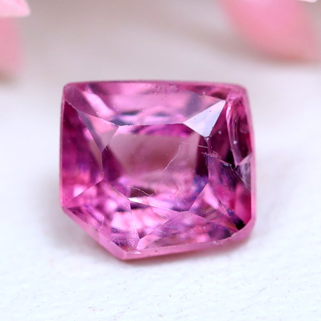 0.80Ct Natural Pink Color Fancy Burmese Spinel for Jewelry Making, 834B: Ksmith Jewels Global Welcome to our auction house, today auction brought to you by Ksmith Jewels Global based in Penang, Malaysia specialize in all kinds of opal and color gemstone both in manufacturi