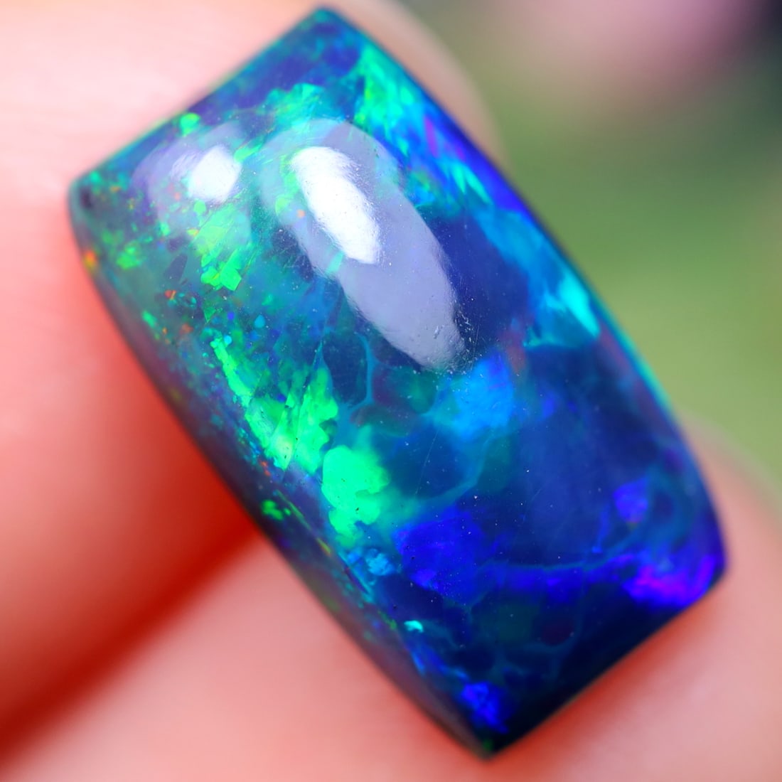2.30Ct Natural Ethiopian Welo Smoked Opal - Ethiopian Opal Cabochon, 1114A: Ksmith Jewels Global Welcome to our auction house, today auction brought to you by Ksmith Jewels Global based in Penang, Malaysia specialize in all kinds of opal and color gemstone both in manufacturi