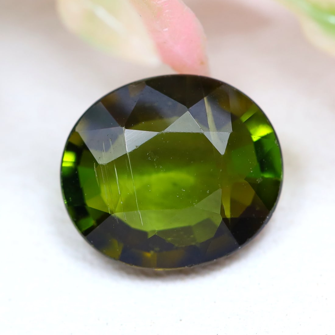 Tourmaline 1.22Ct Oval Cut Natural Mozambique Green Tourmaline, 473MZ: Ksmith Jewels Global Welcome to our auction house, today auction brought to you by Ksmith Jewels Global based in Penang, Malaysia specialize in all kinds of opal and color gemstone both in manufacturi