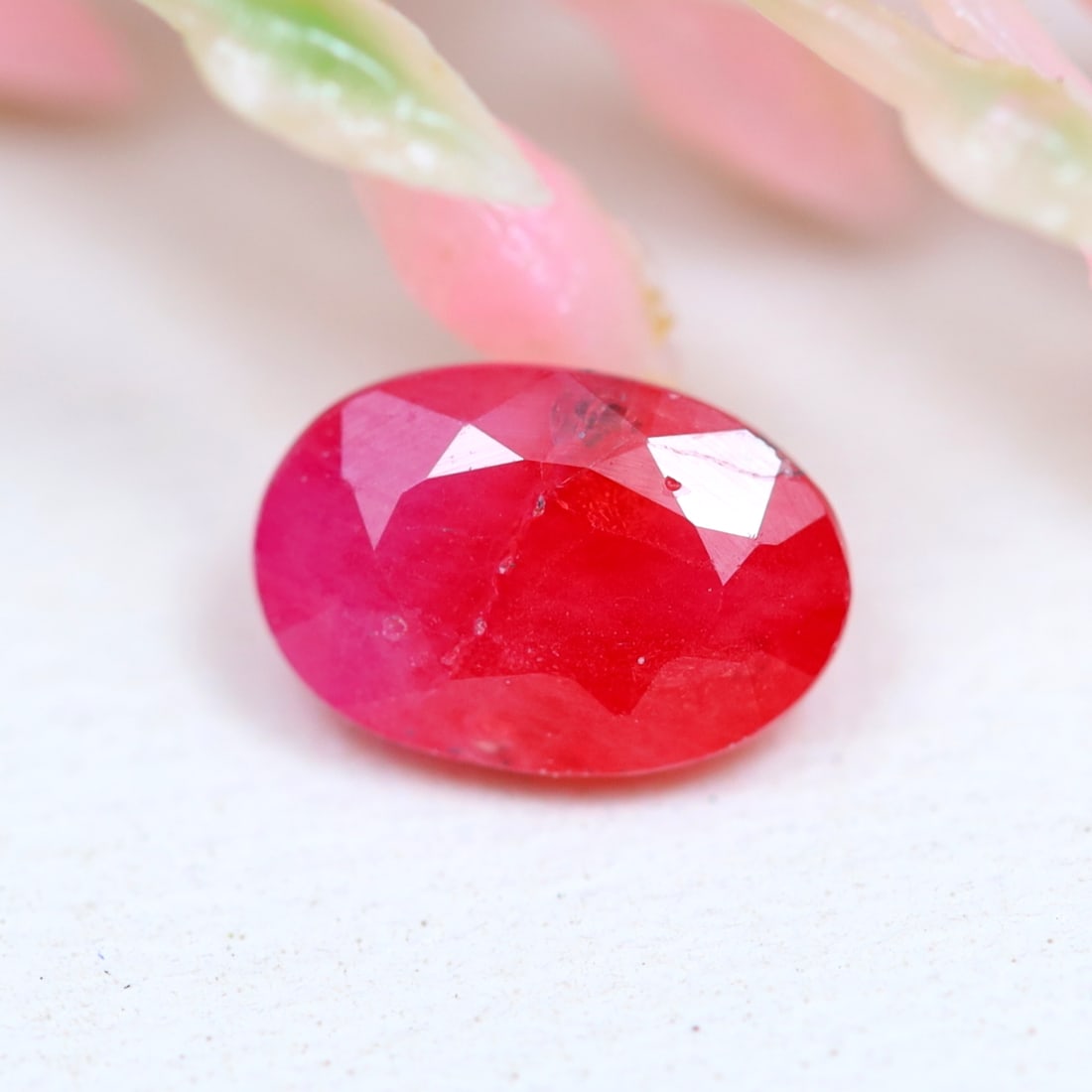 0.73Ct Natural Winza Heated Orangy Pinkish Red Oval Cut for Jewelry Making, 884B: Ksmith Jewels Global Welcome to our auction house, today auction brought to you by Ksmith Jewels Global based in Penang, Malaysia specialize in all kinds of opal and color gemstone both in manufacturi
