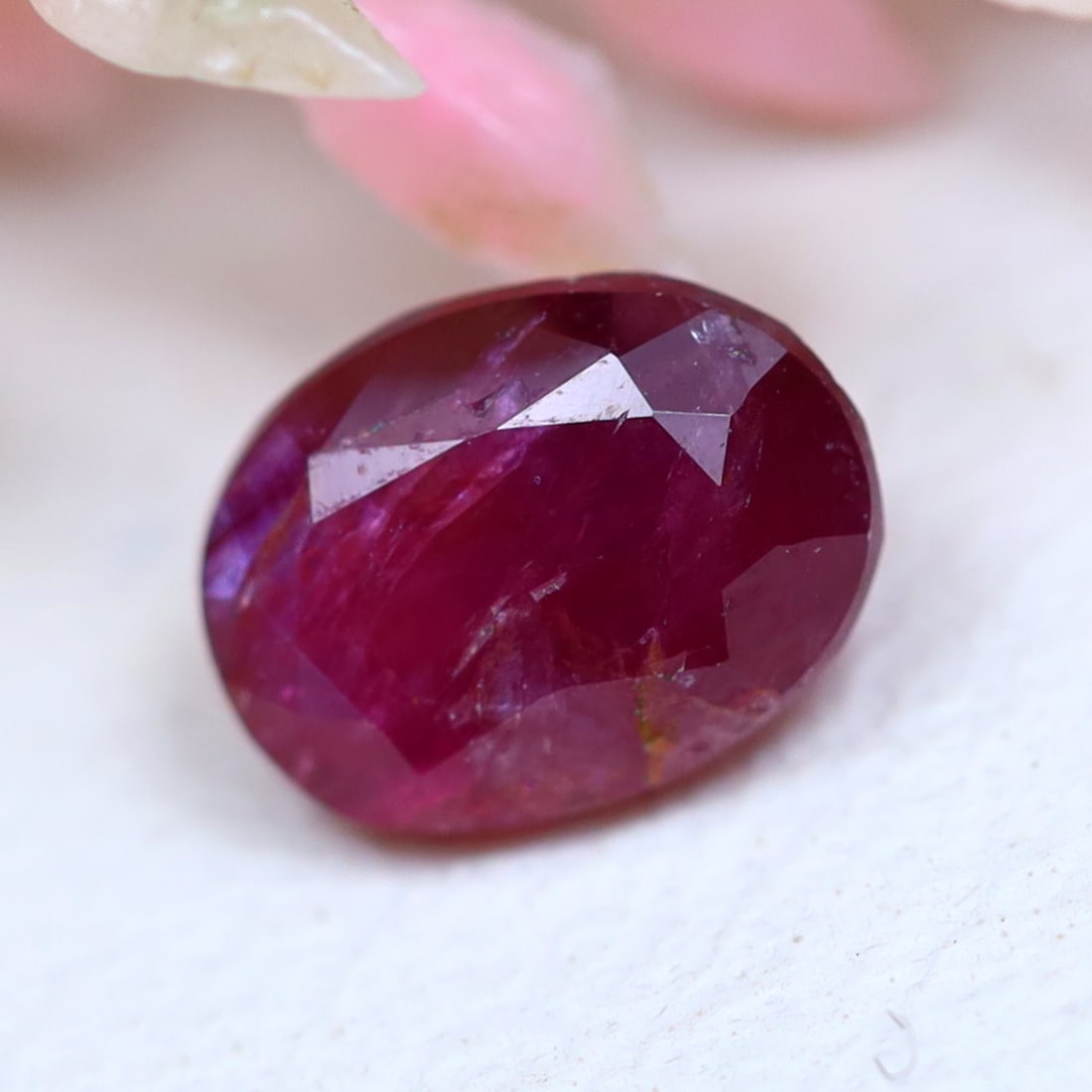 0.75Ct Natural Winza Unheated Ruby Reddish Red Oval Cut for Jewelry Making, 1145A: Ksmith Jewels Global Welcome to our auction house, today auction brought to you by Ksmith Jewels Global based in Penang, Malaysia specialize in all kinds of opal and color gemstone both in manufacturi