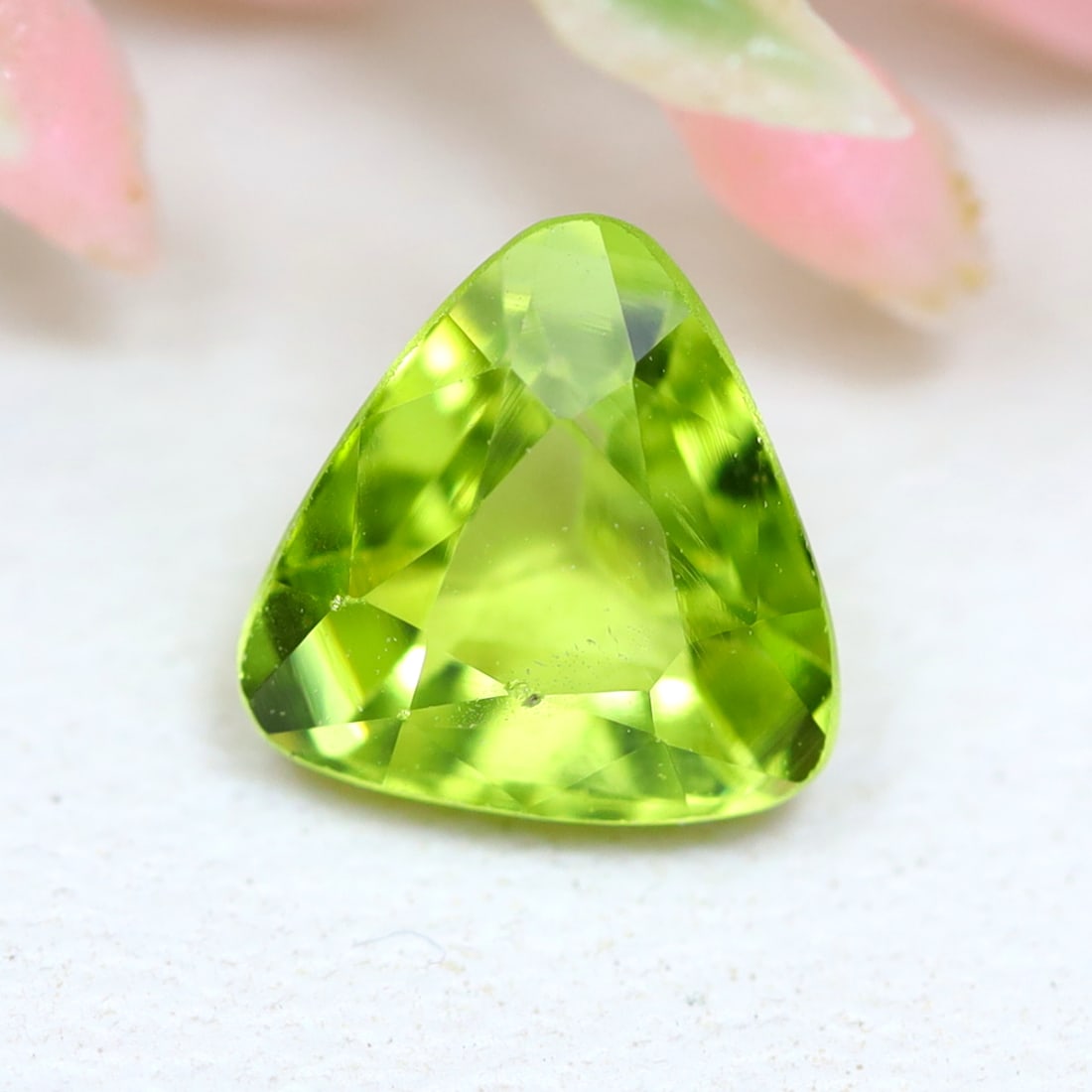 0.86Ct Natural Pakistan Clean Green Peridot Gemstone For Jewelry Making, 846B: Ksmith Jewels Global Welcome to our auction house, today auction brought to you by Ksmith Jewels Global based in Penang, Malaysia specialize in all kinds of opal and color gemstone both in manufacturi