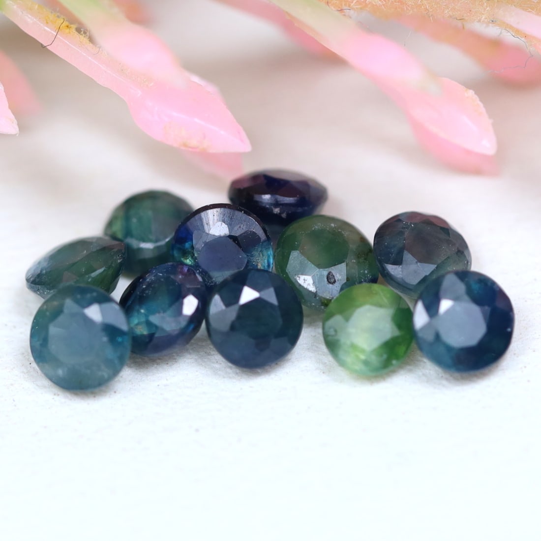 2.56Ct 2Natural Normal Heated Blue Round Cut Madagascar Sapphire, 278A: Ksmith Jewels Global Welcome to our auction house, today auction brought to you by Ksmith Jewels Global based in Penang, Malaysia specialize in all kinds of opal and color gemstone both in manufacturi
