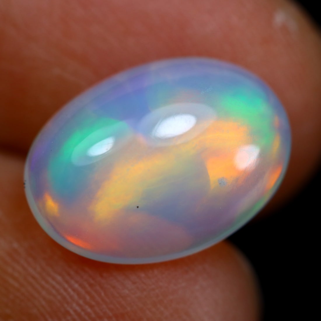 2.12Ct Natural Flashy Rainbow Ethiopian Welo Opal, 252B: Ksmith Jewels Global Welcome to our auction house, today auction brought to you by Ksmith Jewels Global based in Penang, Malaysia specialize in all kinds of opal and color gemstone both in manufacturi