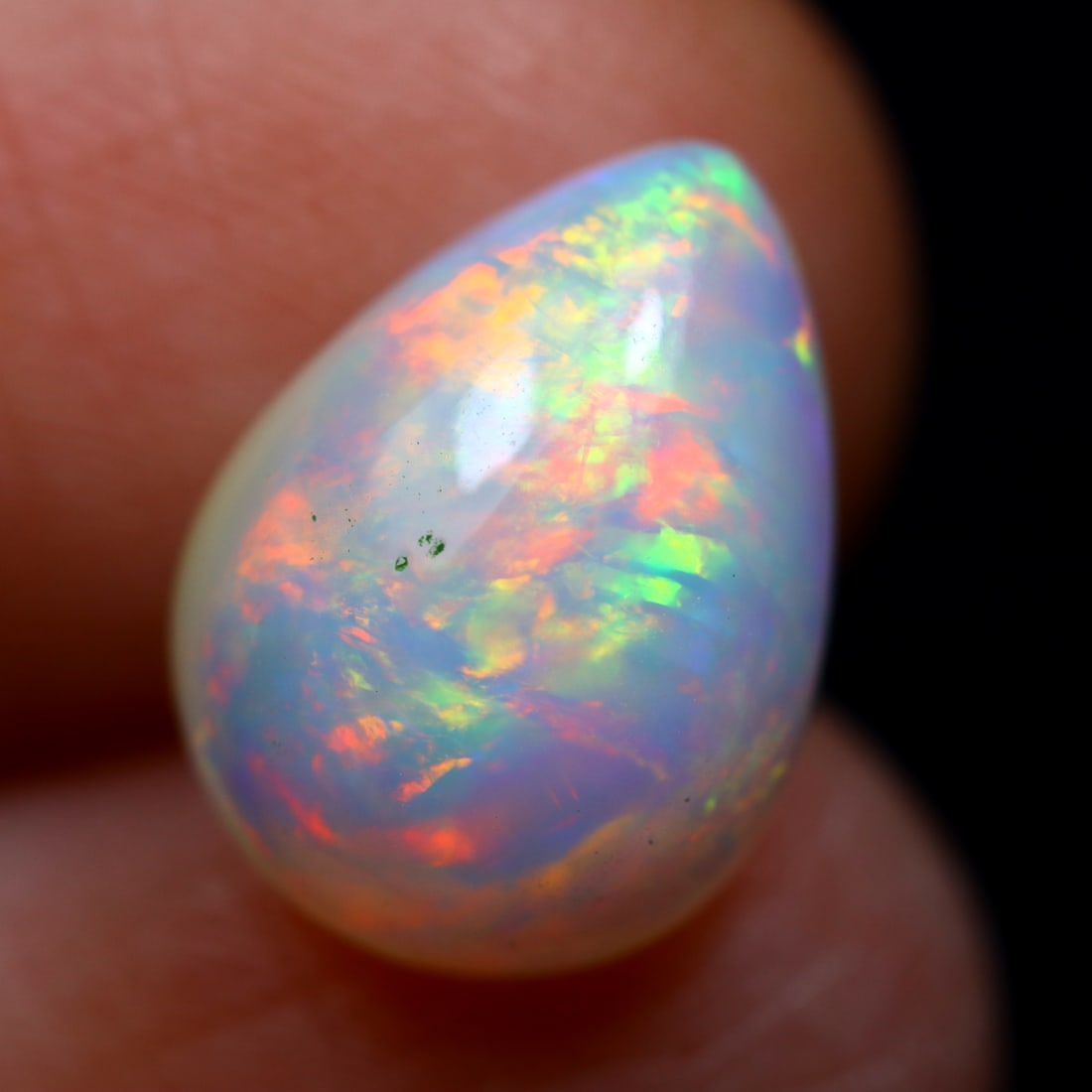 2.60Ct Natural Flashy Rainbow Ethiopian Welo Opal, 744MZ (1 of 5)