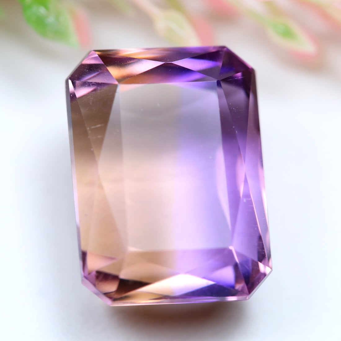Ametrine 28.69Ct Natural Clean Large Size Ametrine for Jewelry Making, 371MZ: Ksmith Jewels Global Welcome to our auction house, today auction brought to you by Ksmith Jewels Global based in Penang, Malaysia specialize in all kinds of opal and color gemstone both in manufacturi