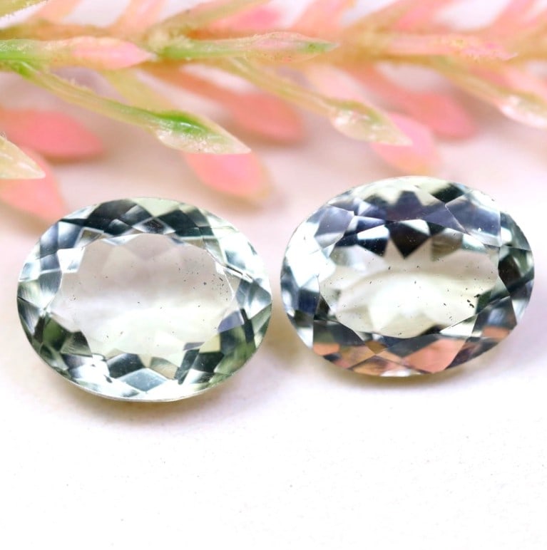 Green Amethyst 5.43Ct Natural Green Amethyst Pair, 277B: Ksmith Jewels Global Welcome to our auction house, today auction brought to you by Ksmith Jewels Global based in Penang, Malaysia specialize in all kinds of opal and color gemstone both in manufacturi