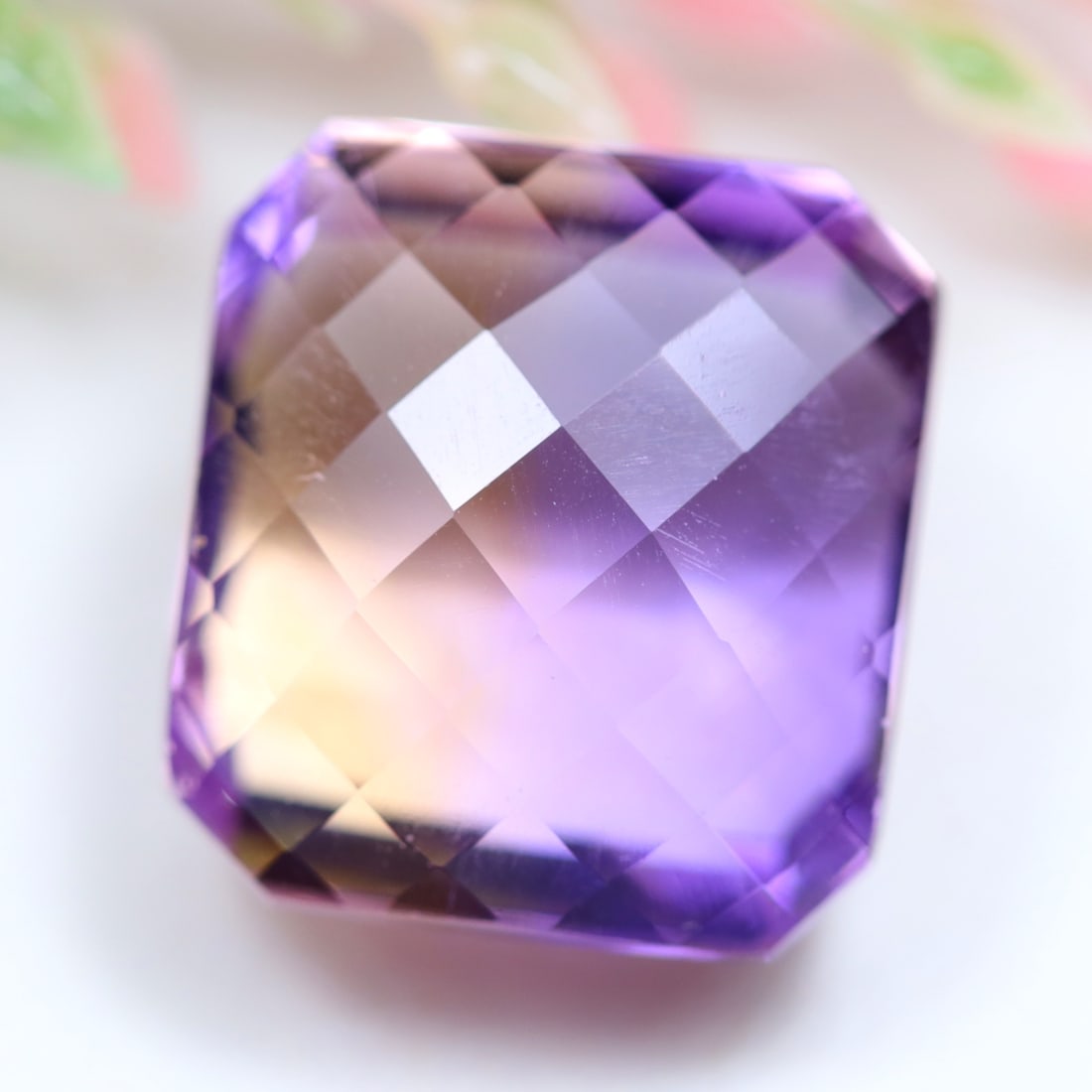 Ametrine 16.04Ct Natural Clean Large Size Ametrine for Jewelry Making, 1189A: Ksmith Jewels Global Welcome to our auction house, today auction brought to you by Ksmith Jewels Global based in Penang, Malaysia specialize in all kinds of opal and color gemstone both in manufacturi
