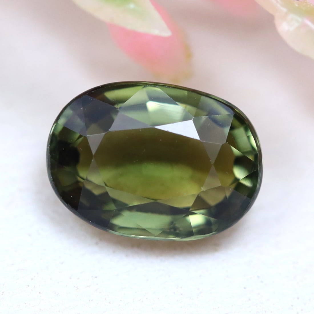 Tourmaline 1.11Ct Natural Afghanistan Green Tourmaline Gemstone, 924MZ: Ksmith Jewels Global Welcome to our auction house, today auction brought to you by Ksmith Jewels Global based in Penang, Malaysia specialize in all kinds of opal and color gemstone both in manufacturi