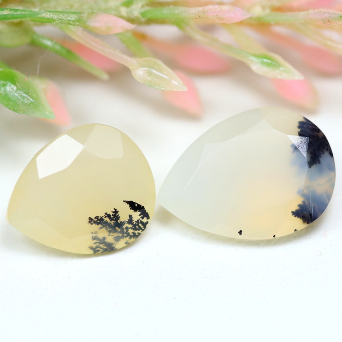 Dendrite Opal 5.18Ct Pear Cut Natural Faceted Dendrite Opal, 1084MZ: Ksmith Jewels Global Welcome to our auction house, today auction brought to you by Ksmith Jewels Global based in Penang, Malaysia specialize in all kinds of opal and color gemstone both in manufacturi