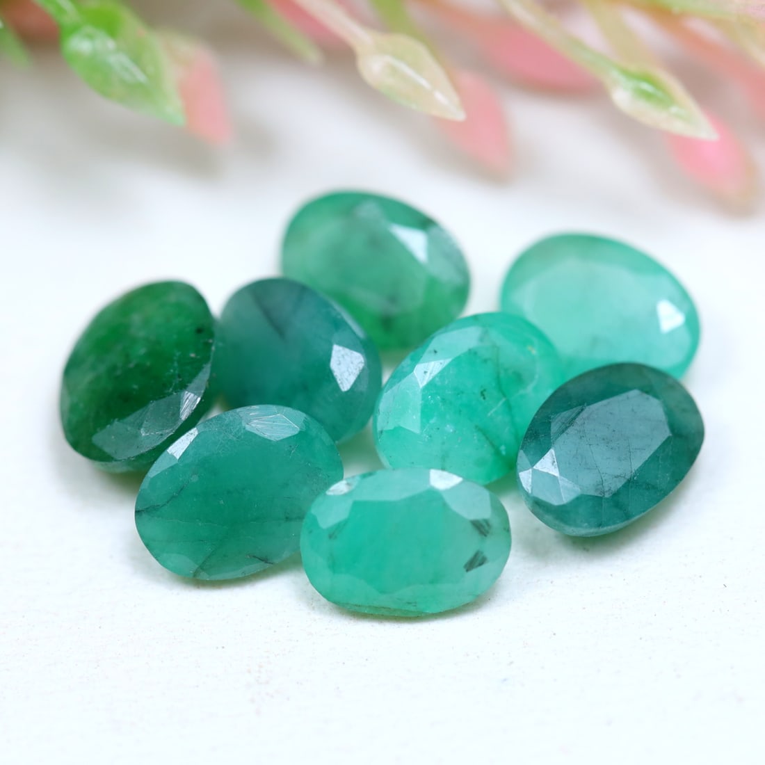 Emerald 6.60Ct Natural Zambia Green Emerald Lot, 1139MZ (1 of 2)