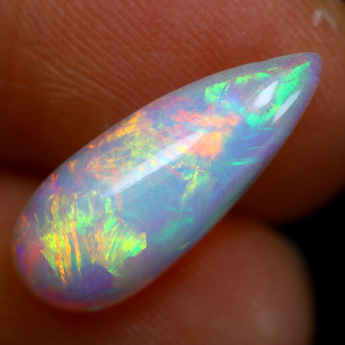 1.48Ct Natural Flashy Rainbow Ethiopian Welo Opal, 295B: Ksmith Jewels Global Welcome to our auction house, today auction brought to you by Ksmith Jewels Global based in Penang, Malaysia specialize in all kinds of opal and color gemstone both in manufacturi