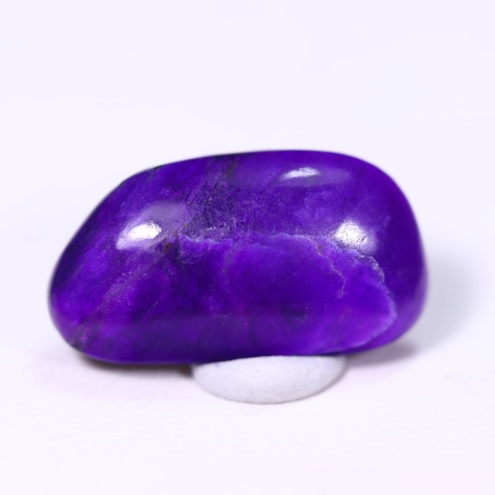 *6.02cts Natural Rare Purple Sugilite Cabochon - No treated , 289E: Ksmith Heritage Auctioneers Subject: Natural Sugilite Origin: South Africa Carat Weight: 6.02Ct Dimension: 18.2x10.1x3.8 mm Treatment: No Treatment Type: Cabochon, Polishe