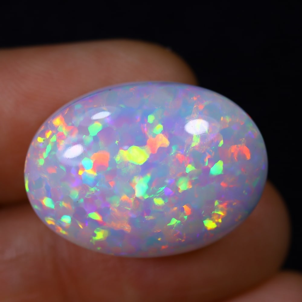 *24.41Ct Welo Opal Polished - Ethiopian Opal , 924E (1 of 7)