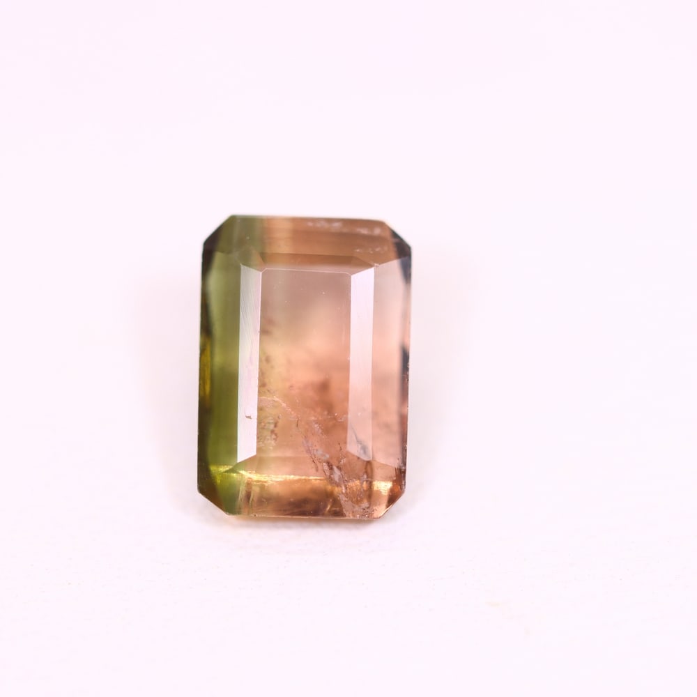 *2.10Ct Natural Watermelon Tourmaline - Bi-Colour Faceted Cut, 163C: Ksmith Heritage Auctioneers Subject: Natural Tourmaline Origin: Africa Carat Weight: 2.10 Ct Dimension: 9.2x6.4x3.7 mm Type: Faceted, Polished