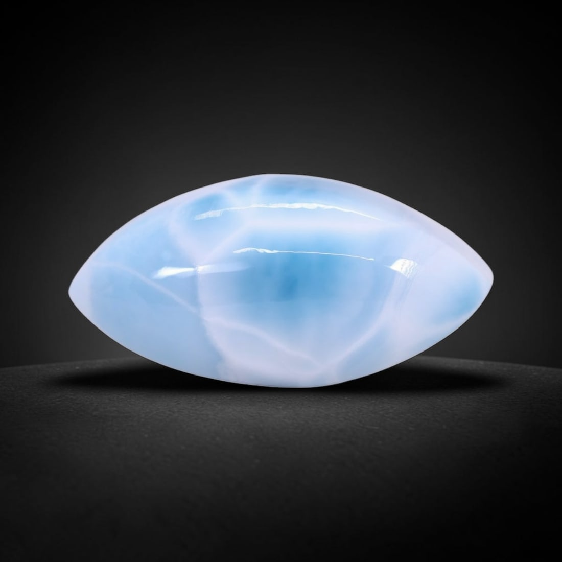 *15.12Ct Natural Larimar - Polished Cabochon , 247C (1 of 2)
